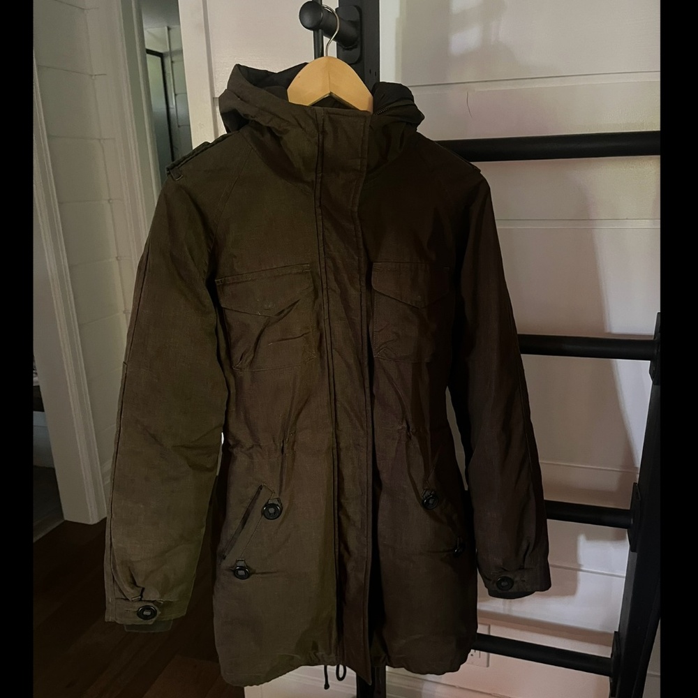 Community Parka in Dark Green